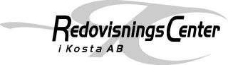 Redovisningsbyrå, Redovisning, Bokföring i Växjö, Lessebo, Emmaboda – RedovisningsCenter i Kosta AB Logotyp